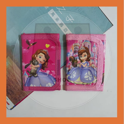 Kids Cartoons small wallet Dompet Budak Kanak-kanak Children Cartoon wallet Kids Wallet