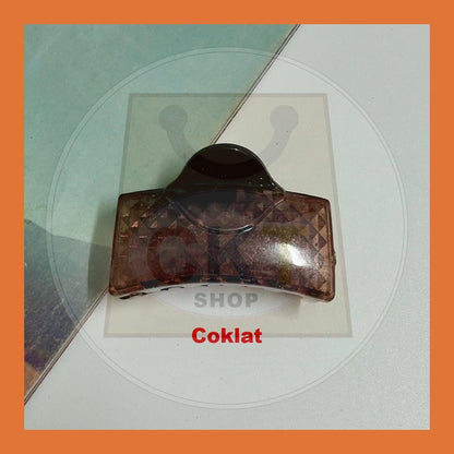 Klip Rambut Korea Hair Clip Warna-Warni Aesthetic Minimalist Strong Grip Gaya Harian Wanita Moden