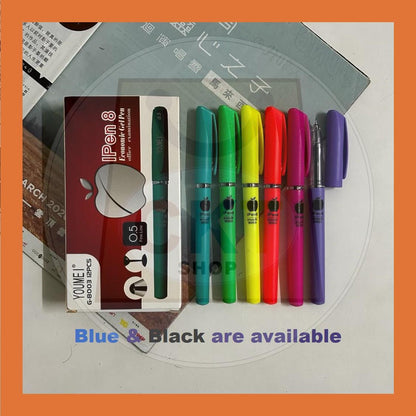 iPen Gel Pen Stationery Ballpoint Pen Office School Supplies Blue Black Gel Pen 0.5mm