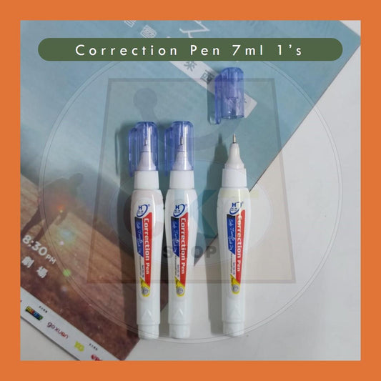 Correction Pen Pens Correction Liquid Liquid Paper 7ml Pembetulan
