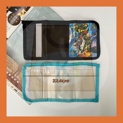 Kids Cute Cartoons Short Purse Wallet Children Boys Girls Coin Bag Beg Dompet Kartun Comel Kanak-Kanak