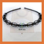 Women Men Unisex Black Hair Band Hairband Steel Metal Cekak Rambut Hitam Besi Gulung Spring Hair Band