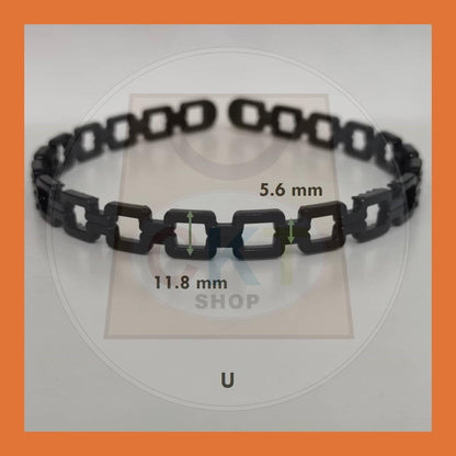 Hairband Plastic Black Headband Cekak Rambut Hitam Hair Band Female Male Unisex Black Hitam Premium Plastic Casual Daily Retro