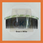 Invisible Headband Comb Black Head Pin Crown Baby Hair Non-Slip Bridal Penganting Rambut Sikat