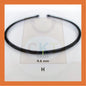 Women Men Unisex Black Hair Band Hairband Steel Metal Cekak Rambut Hitam Besi Gulung Spring Hair Band