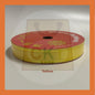 Reben 18mm 10M PP Fancy Ribbon With Gold Edge Riben Plastic Gold Line 10 Meter 10 Metre