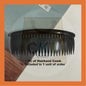 Invisible Headband Comb Black Head Pin Crown Baby Hair Non-Slip Bridal Penganting Rambut Sikat