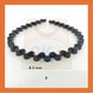 Hairband Plastic Black Headband Cekak Rambut Hitam Hair Band Female Male Unisex Black Hitam Premium Plastic Casual Daily Retro
