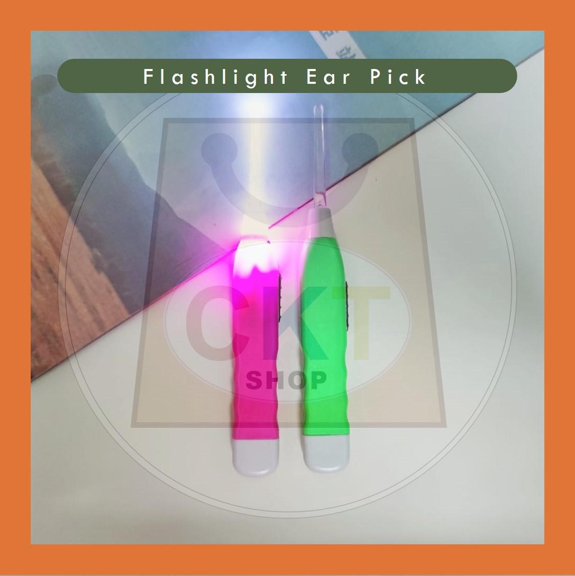 Led ear pick light Baby Adult LED Flashlight Earpick Cleaner pengorek telinga lampu korek telinga lampu