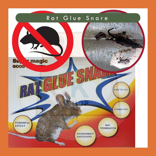 Mouse & Rat Sticky Glue Trap Boards for Pest Control Rat Glue Board Tikus Papan Pelekat Gum tikus Rat Glue Snare