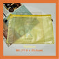 Fail Zip Berwarna A6 B5 Fail Berzip Zipper File Pouch Stationery Office School Pelajar Pejabat Murah Berguna