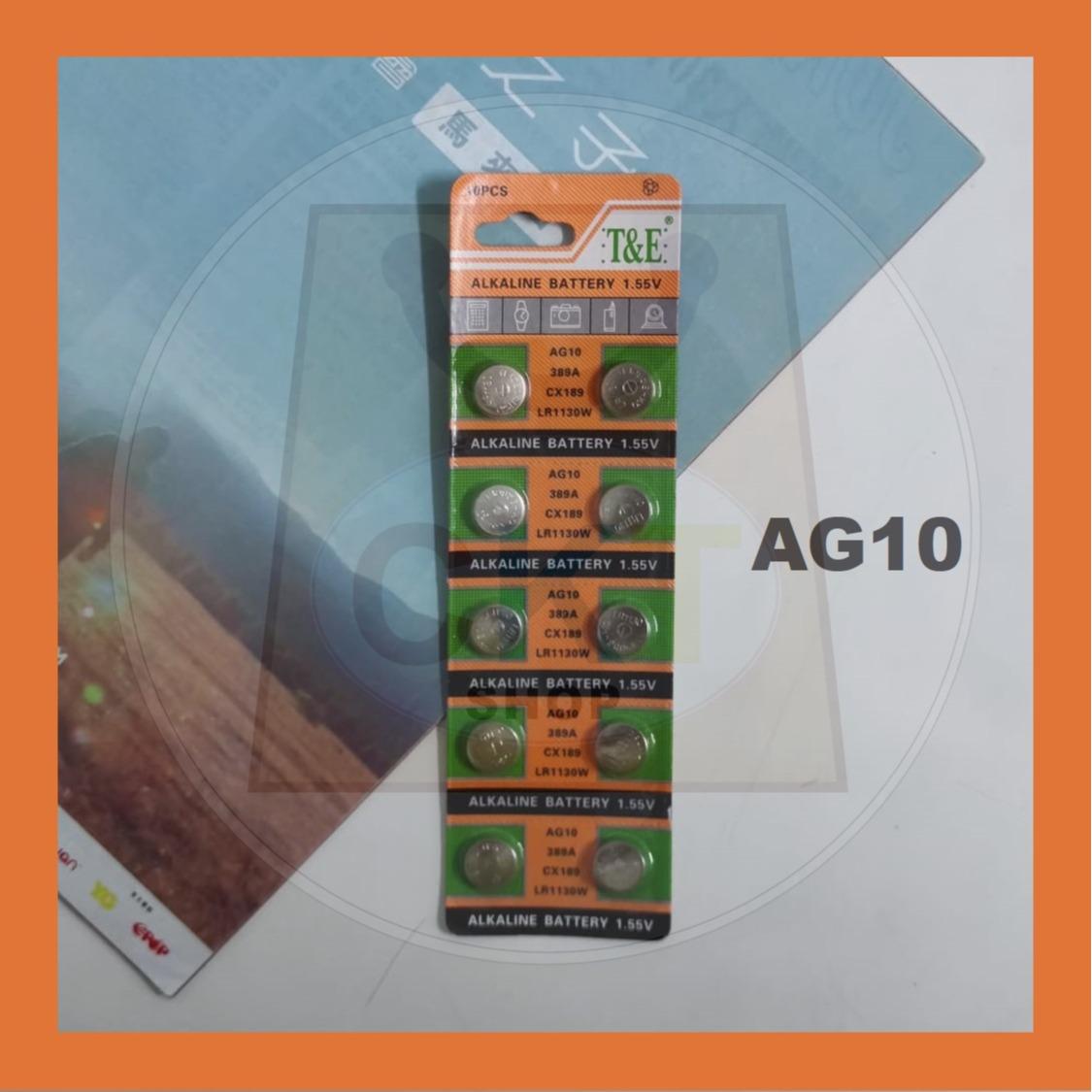 Button Cell Battery Watch Toy Coin Calculator PC Alkaline Batteries AG10 AG13 LR1130 LR44