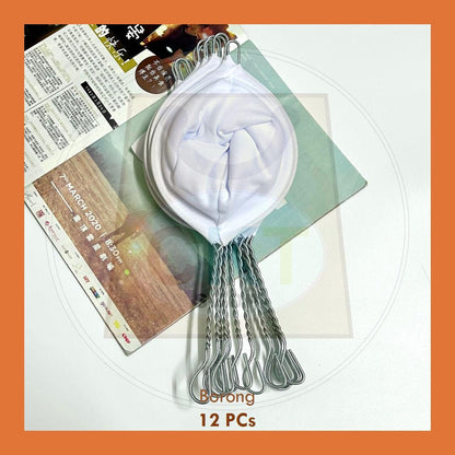Penapis Kopi Teh Kain Tapis 12.5x30cm Guna Semula Tahan Lasak | Cloth Coffee Filter Strainer