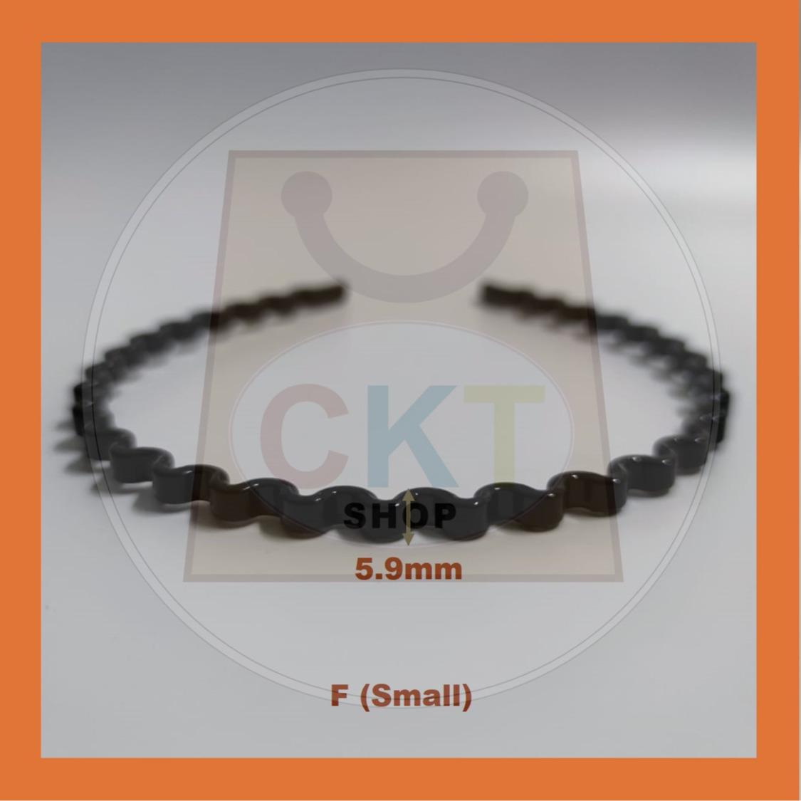 Hairband Plastic Black Headband Cekak Rambut Hitam Hair Band Female Male Unisex Black Hitam Premium Plastic Casual Daily Retro