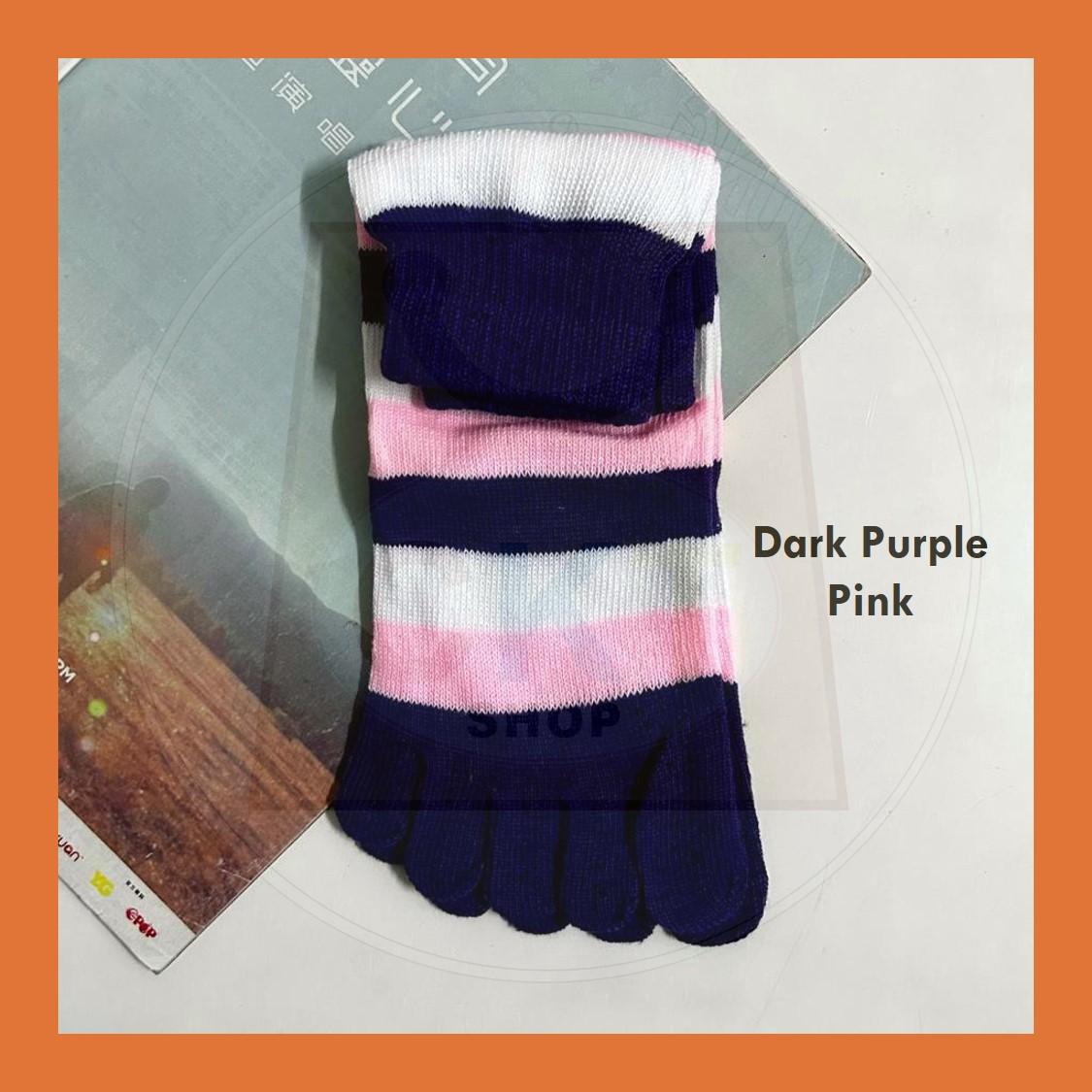 Breathable Non-slip Cotton Split Toe Ladies Five Finger Socks Yoga Socks Floor Socks Stoking Jari Outdoor Green Family
