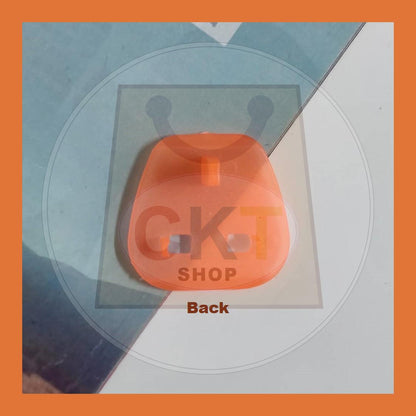Colourful 13A Safety Switch Socket Plug Key 2 Pin to 3 Pin Converter