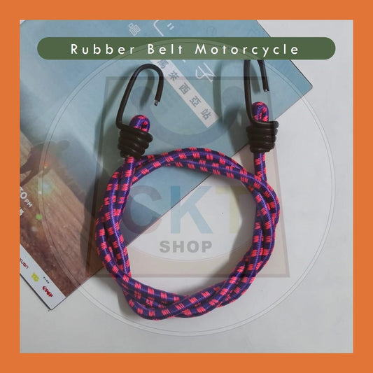 Multipurpose Rubber Belt Bag Bicycle Luggage Rope Hook Tali Motosikal Ikat Bag Getah Ikat Beg Basikal