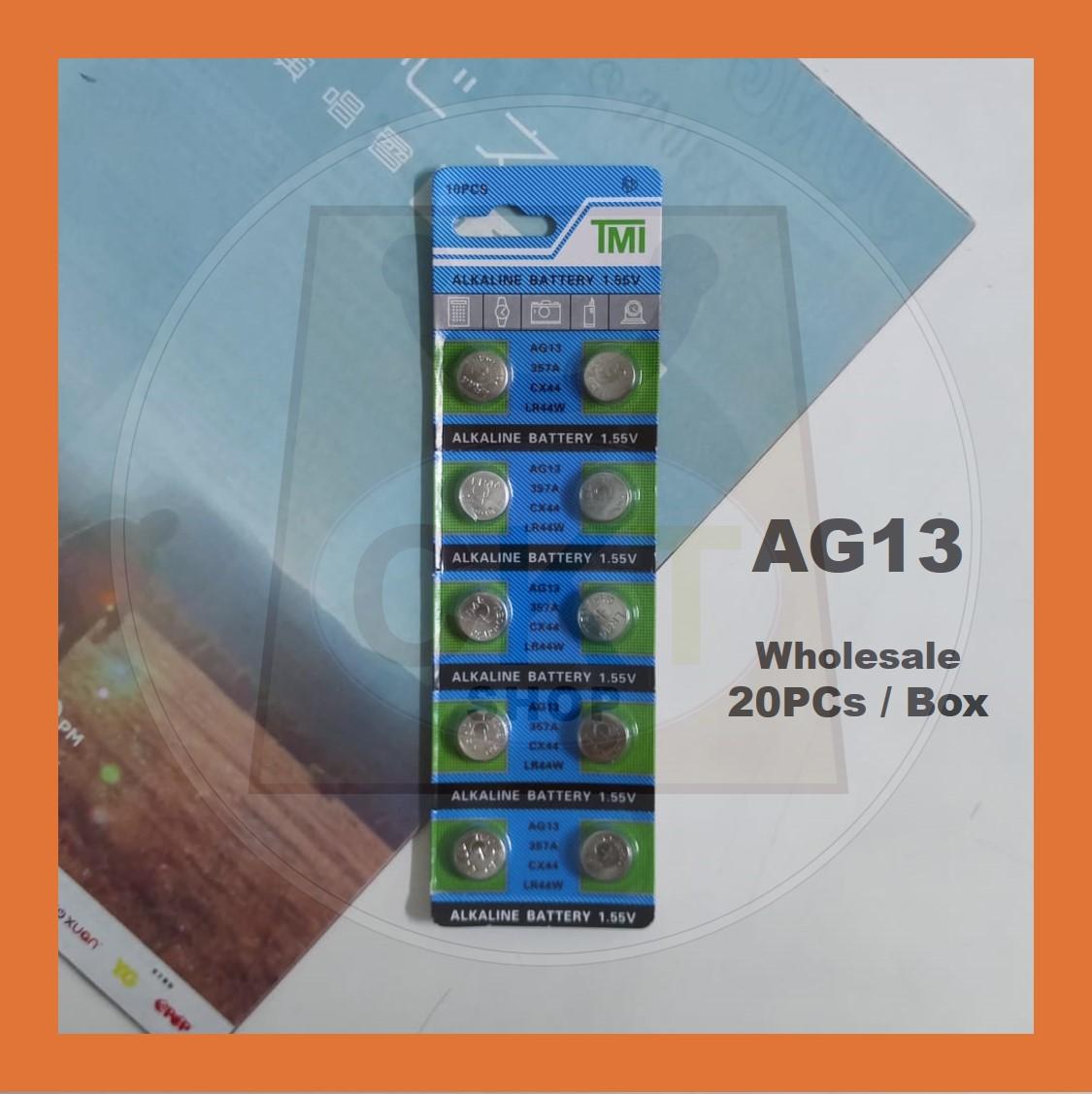 Button Cell Battery Watch Toy Coin Calculator PC Alkaline Batteries AG10 AG13 LR1130 LR44