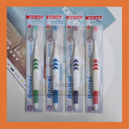 Bomei Adult Flexible Toothbrush Ultra Fine Bristles Dental Toothbrush Berus Gigi Tooth Brush  [READY STOCK]