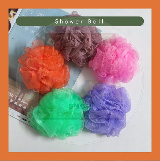 Bath Shower Sponge Mesh Brush Shower Ball Mesh Bath Exfoliating Sponge Eco-Tools Eco-Pouf Bath Sponge