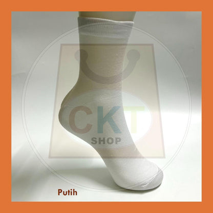 Stokin Lelaki Ankle Pendek Harian Kasual Sukan Kerja Men’s Ankle Socks Cotton Casual Sport Office