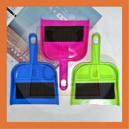 [READY STOCK] Sweep Cleaning Brush / Keyboard Brush / Small Broom Dustpan Set / Mini Broom / Penyapu dan Penyodok Kecil