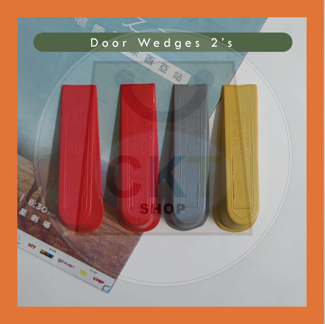 [READY STOCK] Door Wedge Stopper Shaped Floor Buffer Doorstop Keep Door Open Door Slam Getah Pintu Bilik Penyekat Pintu