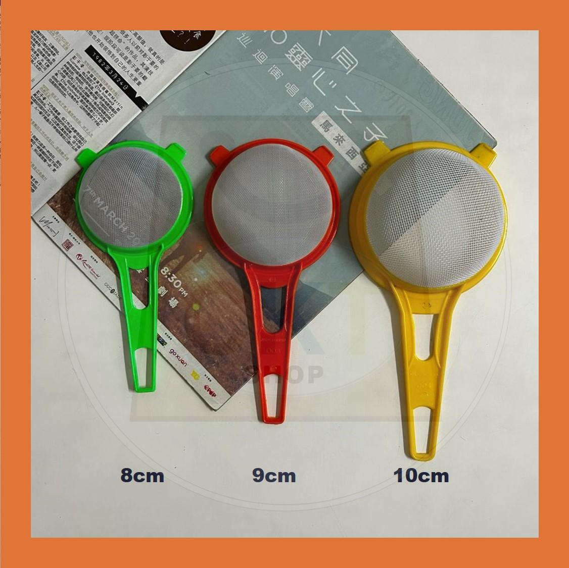 Penapis Kopi Teh Santan Soya Plastik / Plastic Coffee Tea Mesh Strainer Filter / Tapis Santan Soya Kopi Teh