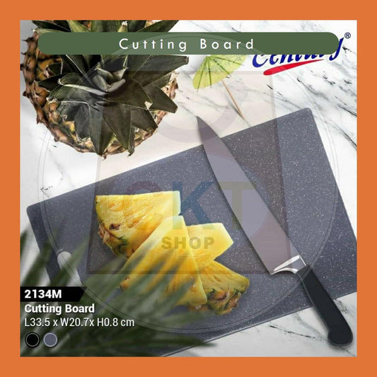 [READY STOCK] Black Marble Design Plastic Cutting Board BPA-Free Eco-Friendly & Antibacterial Papan Potong