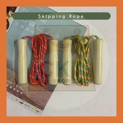 Gym Sport Fitness Exercise Training Badminton Skipping Jumping PVC Rope Tali Lompat