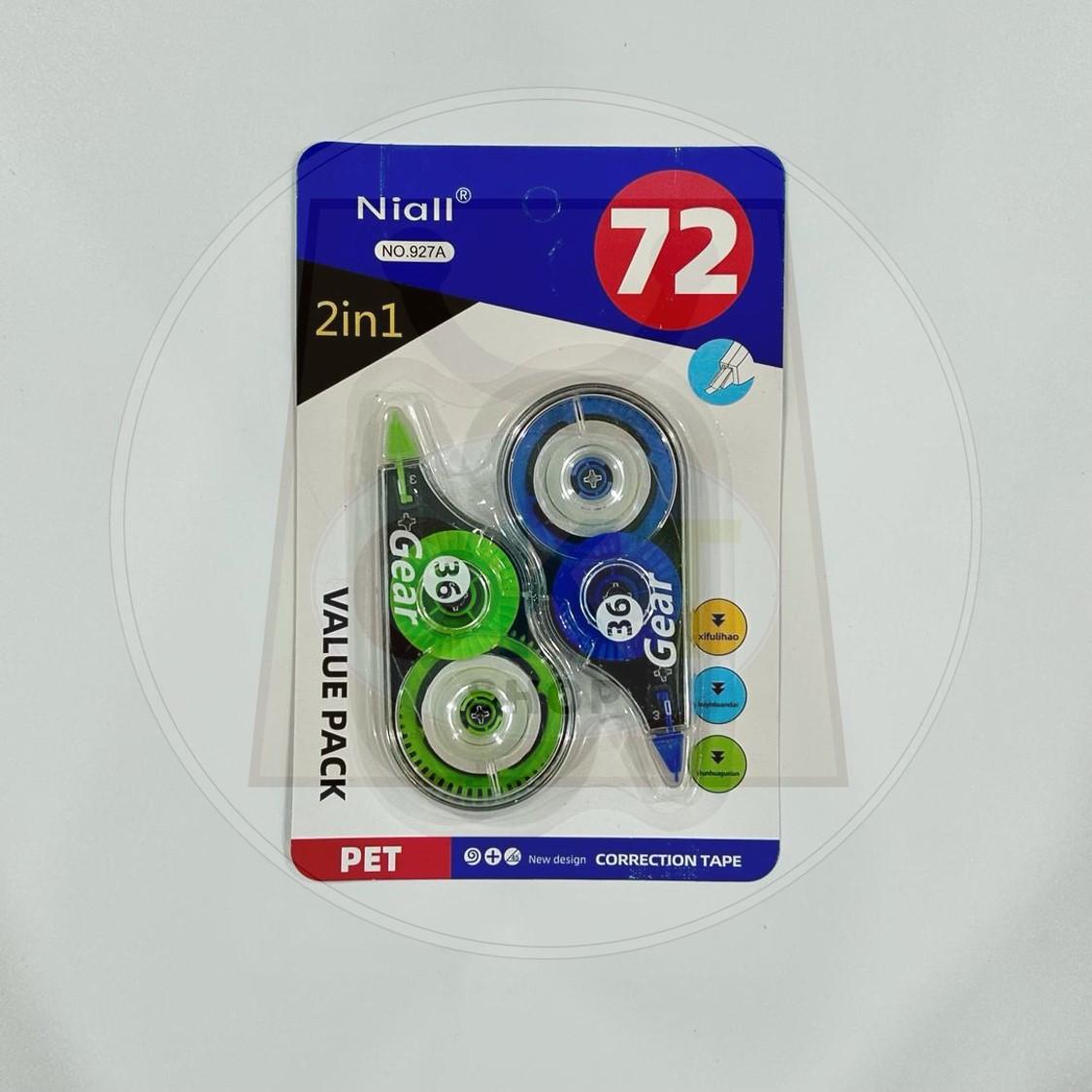 Long Length Economy 7mx5mm ODVEN 8966 Correction Tape No:8966 7m x 5mm Anti Break Smooth Stationery School Office Writing Plastic