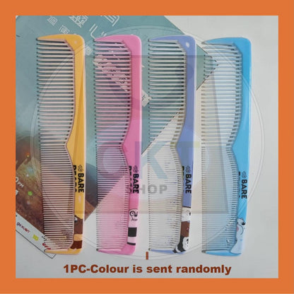 Comb Sikat Rambut  2s set Hair Lice Comb Sikat Kutu Plastik Tak Tajam Gadis Lady Cute Cartoon 2 in 1