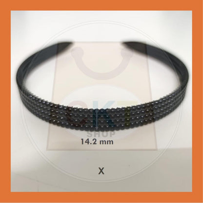 Hairband Plastic Black Headband Cekak Rambut Hitam Hair Band Female Male Unisex Black Hitam Premium Plastic Casual Daily Retro