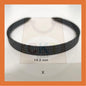Hairband Plastic Black Headband Cekak Rambut Hitam Hair Band Female Male Unisex Black Hitam Premium Plastic Casual Daily Retro