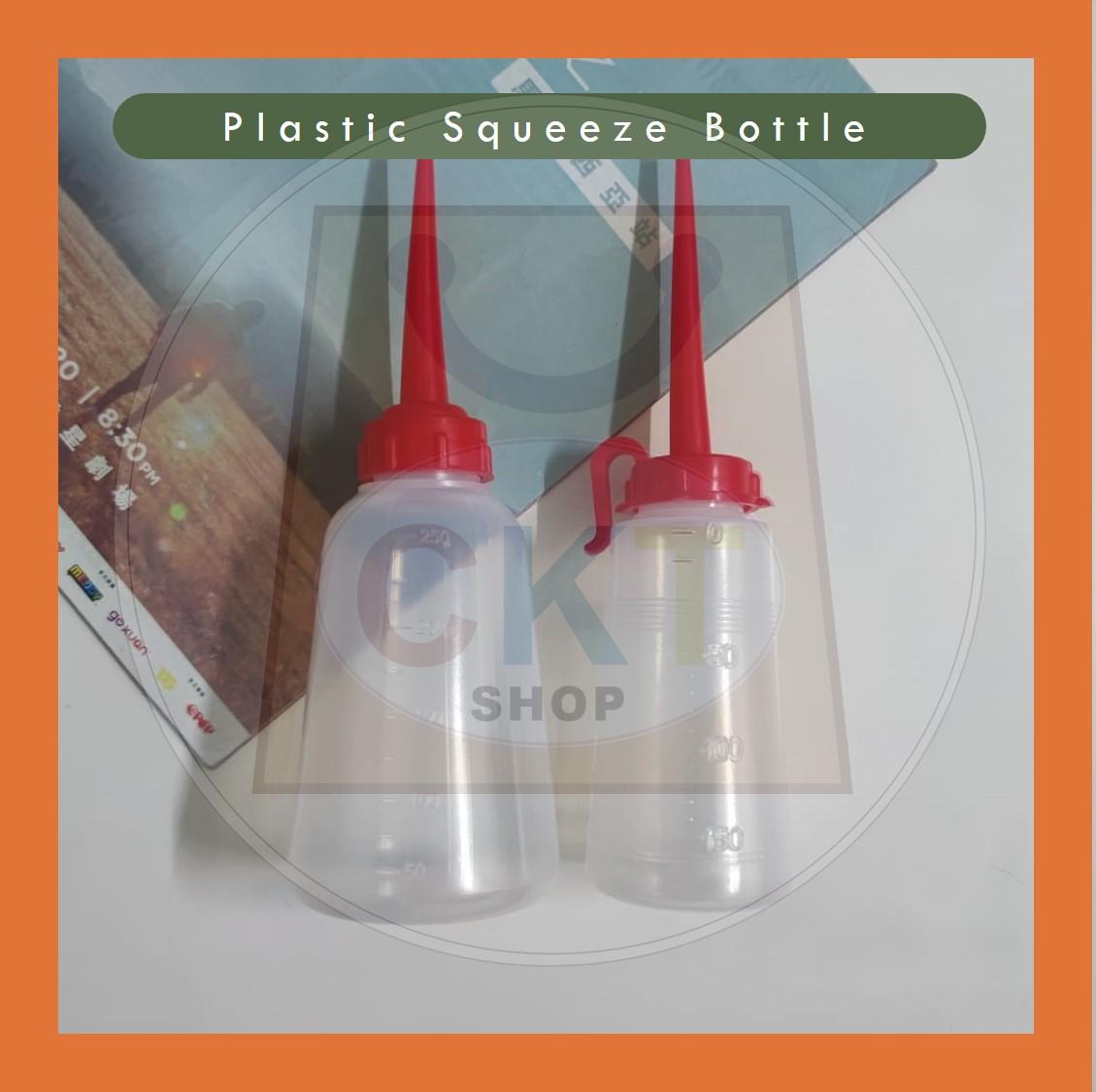 Plastic Squeeze Oil Filter Bottle Botol Sos Kicap Minyak Singer Oil Drop Bottle Gel Oil Squeeze Oil Dispenser