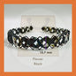 Women Men Unisex Black Hair Band Hairband Steel Metal Cekak Rambut Hitam Besi Gulung Spring Hair Band