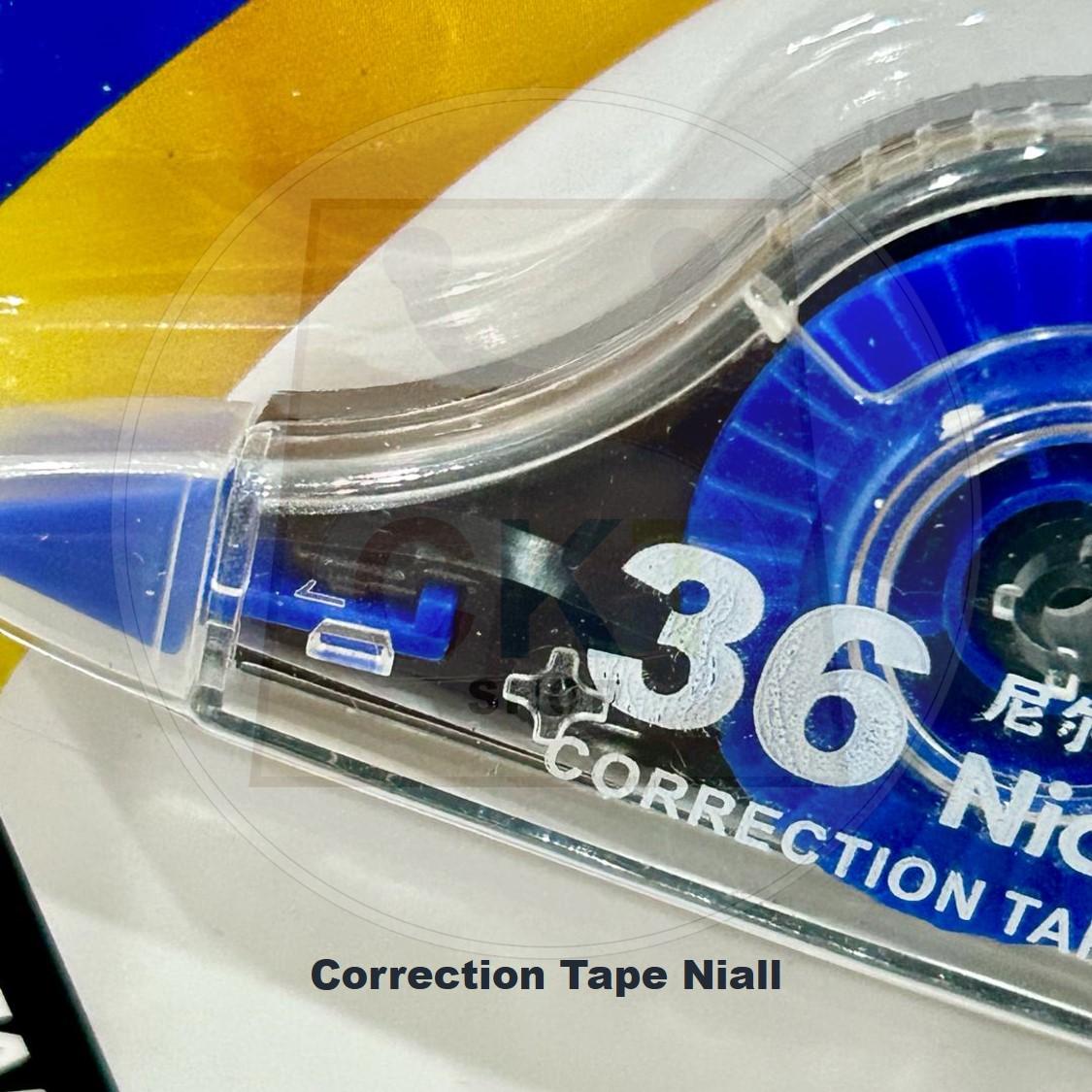 Long Length Economy 7mx5mm ZLX-802 Correction Tape ZLX802 7m x 5mm Anti Break Smooth