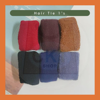 Hair Bands Ropes Hair Ties Hair Accessories Ikat Rambut Warna Warni 1's