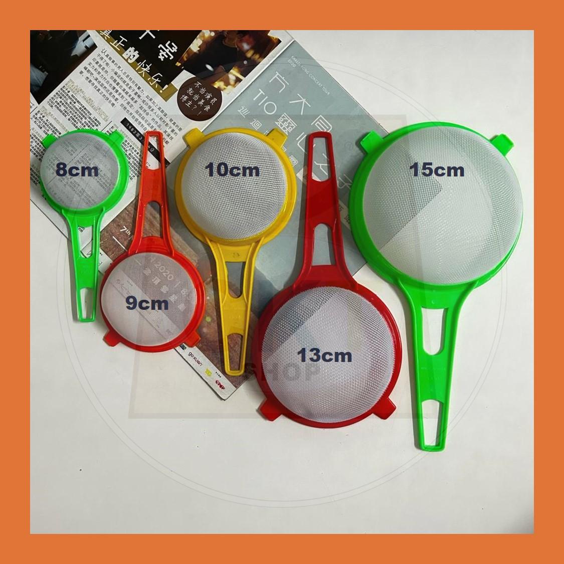 Penapis Kopi Teh Santan Soya Plastik / Plastic Coffee Tea Mesh Strainer Filter / Tapis Santan Soya Kopi Teh
