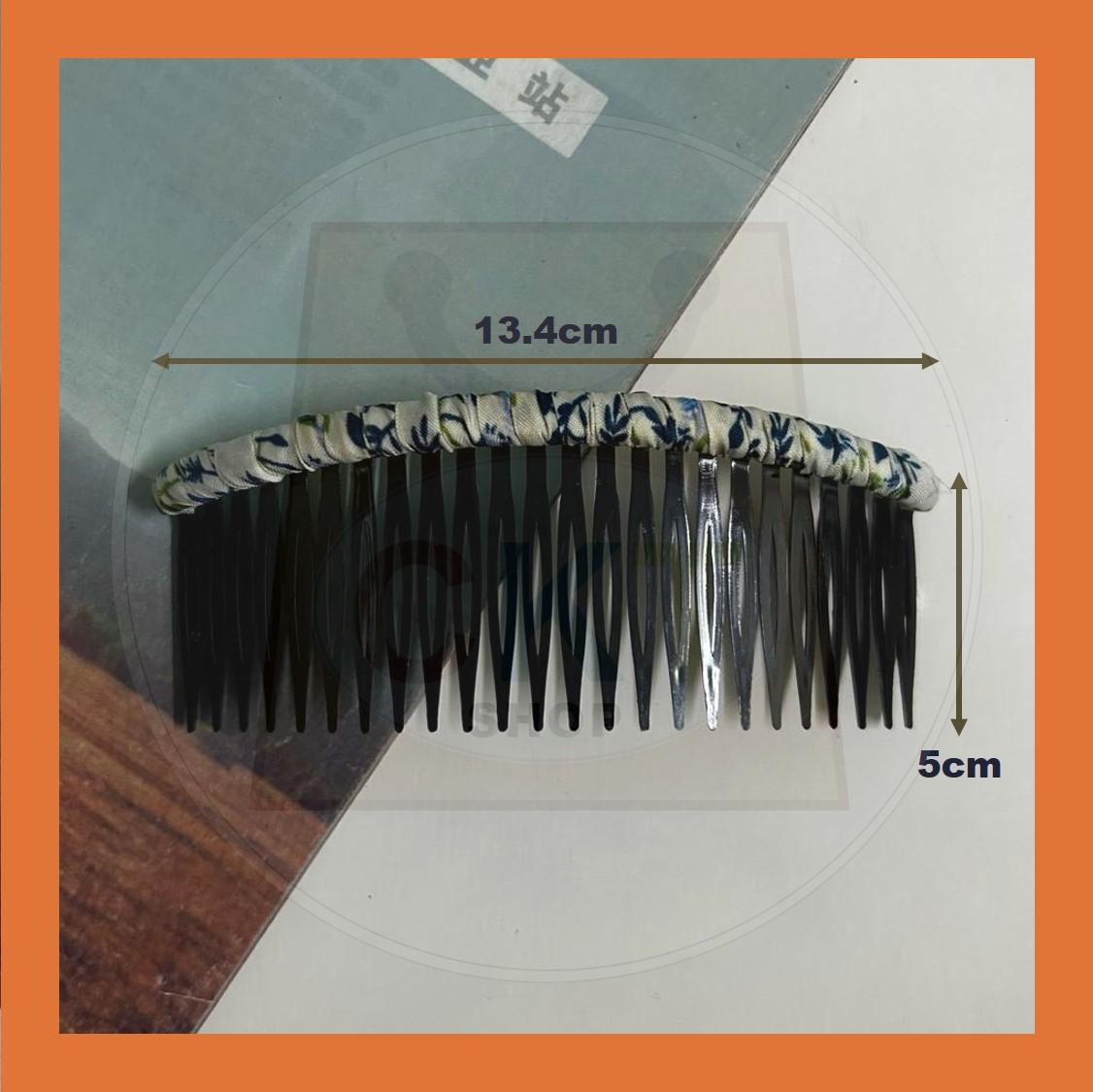 Invisible Headband Comb Black Head Pin Crown Baby Hair Non-Slip Bridal Penganting Rambut Sikat