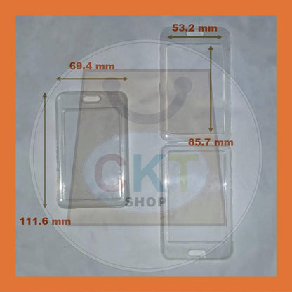 Badge Holder Transparent ID Card Holder IC Card Holder Bus Card Student ID Plastic Cards Cover Card Holder