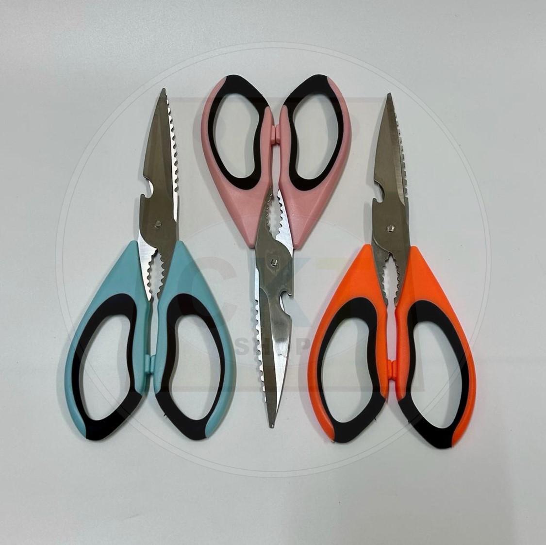Stainless Steel Scissors Multi Function Kitchen Bone Scissors Gunting Dapur Ikan [READY STOCK]