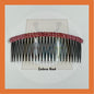 Invisible Headband Comb Black Head Pin Crown Baby Hair Non-Slip Bridal Penganting Rambut Sikat