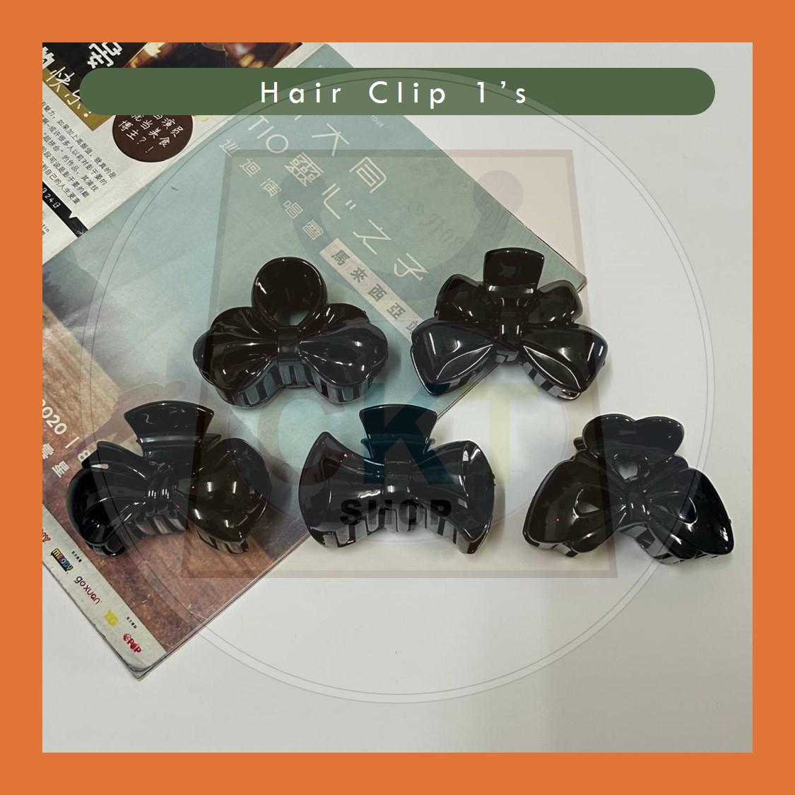 Fashion black Shark Clip Hair Clip Jaw Clip Sepit Rambut Kepit Rambut
