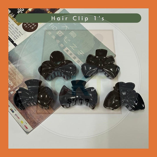 Fashion black Shark Clip Hair Clip Jaw Clip Sepit Rambut Kepit Rambut