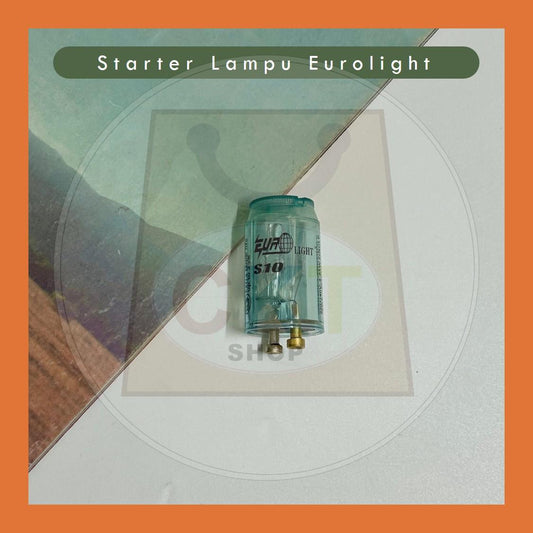Starter Lampu Philips Eurolight S10 4-65W Fluorescent T8 4ft 2ft Light Tube Kalimantang Round Single Double