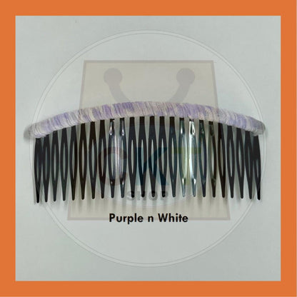 Invisible Headband Comb Black Head Pin Crown Baby Hair Non-Slip Bridal Penganting Rambut Sikat