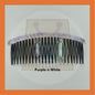 Invisible Headband Comb Black Head Pin Crown Baby Hair Non-Slip Bridal Penganting Rambut Sikat