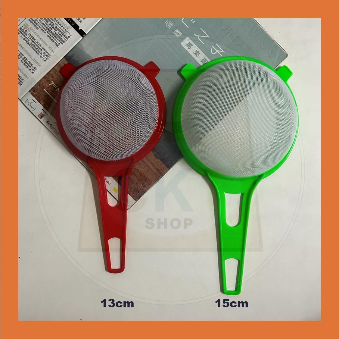 Penapis Kopi Teh Santan Soya Plastik / Plastic Coffee Tea Mesh Strainer Filter / Tapis Santan Soya Kopi Teh