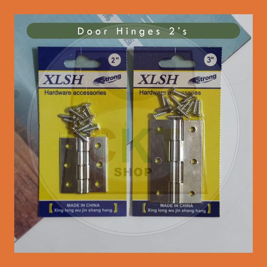 Stainless Steel Door Hinge Ensel Pintu Kayu Plastik Stainless Steel Hinges 2's